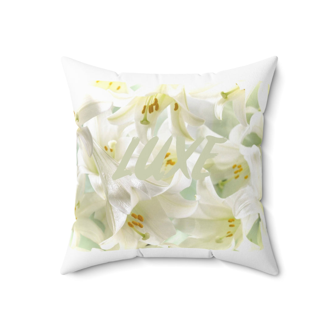 Luxe Lilies Style Pillow
