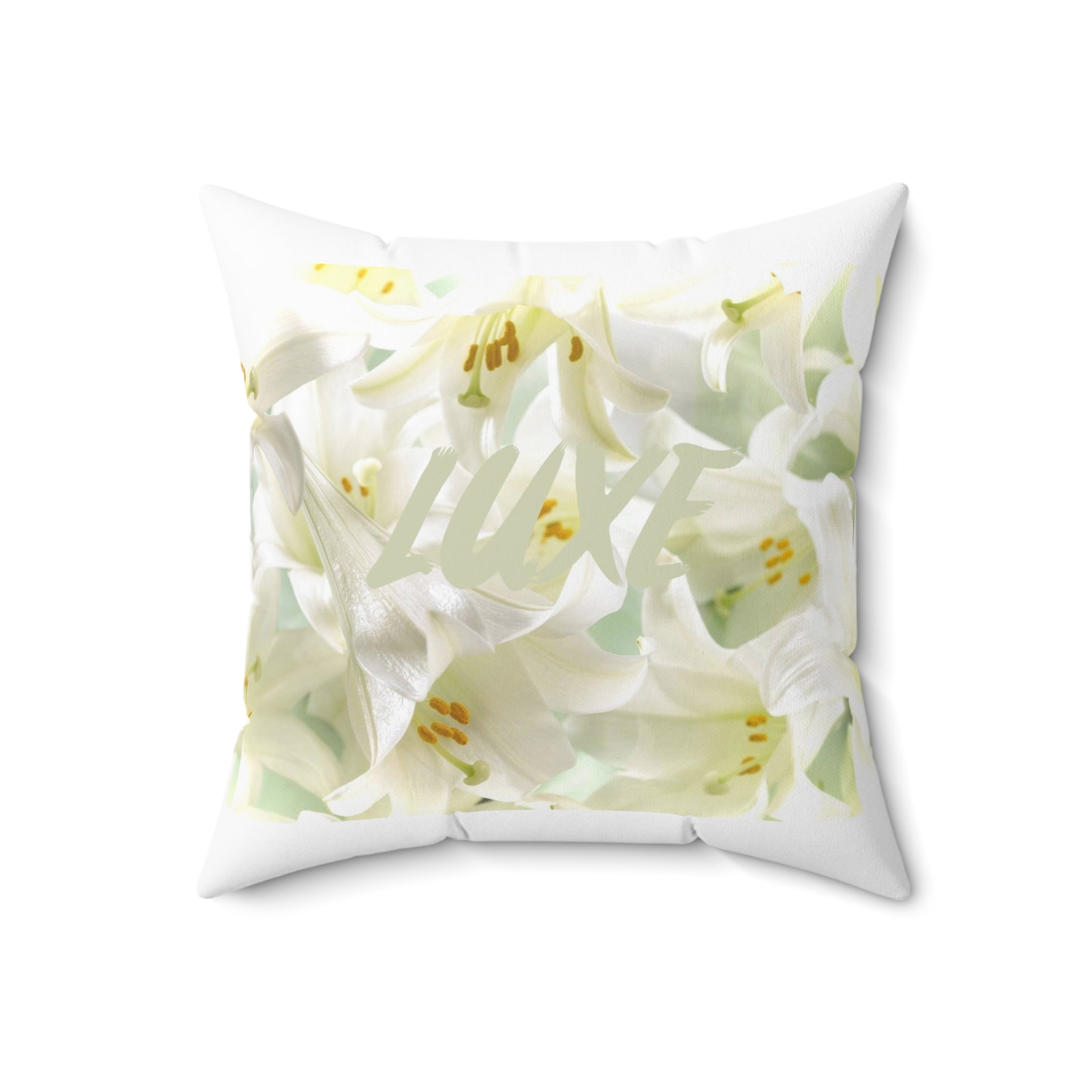 Luxe Lilies Style Pillow