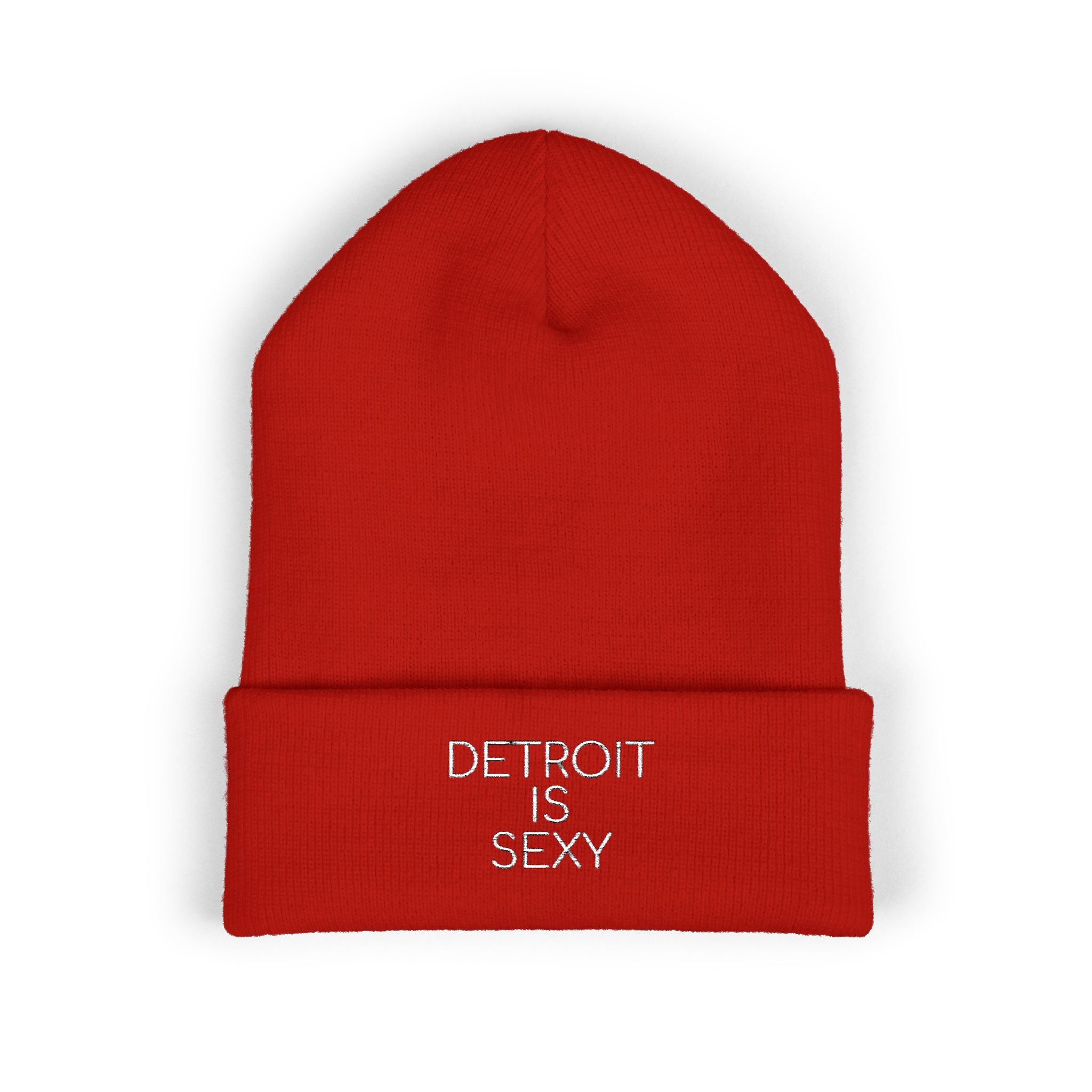 Detroit is Sexy Embroidered Beanie