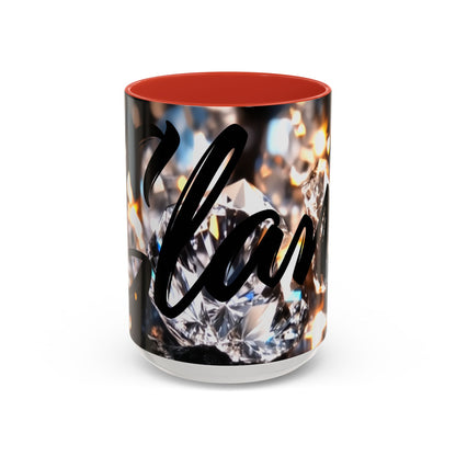 Glam Diamonds Mug - Tonyalicious Tees