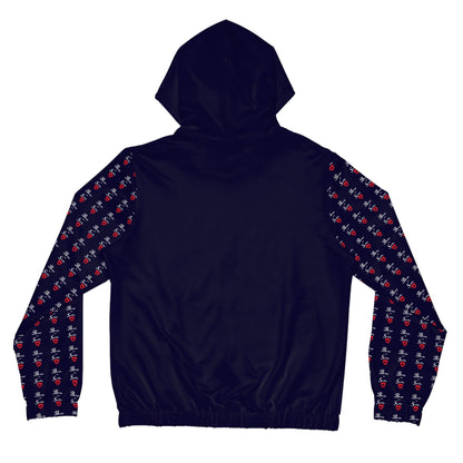 Bougy not Snobby Women’s Full-Zip Navy Hoodie - Tonyalicious Tees