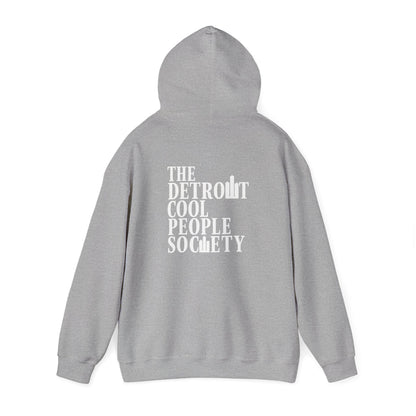 The Detroit Cool People Society Hoodie - Front and Back print - Tonyalicious Tees