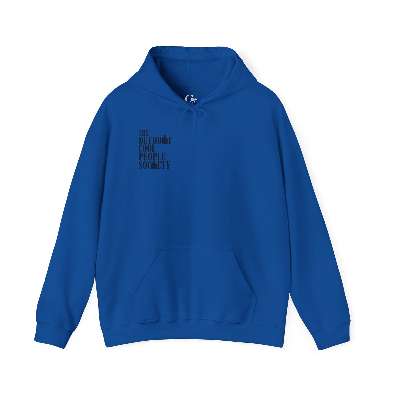 The Detroit Cool People Society Hoodie - Front and Back print