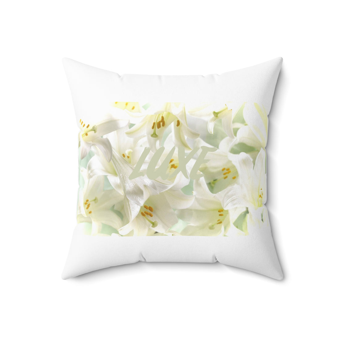 Luxe Lilies Style Pillow