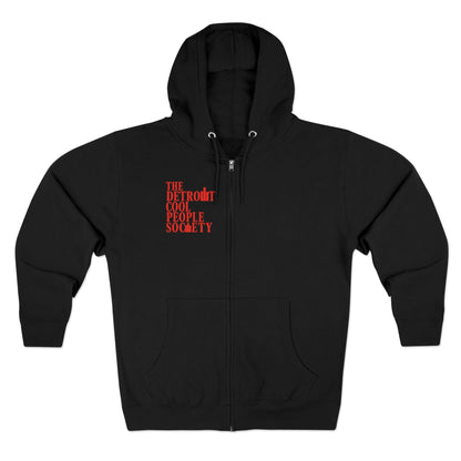 The Detroit Cool People Society Zip Hoodie