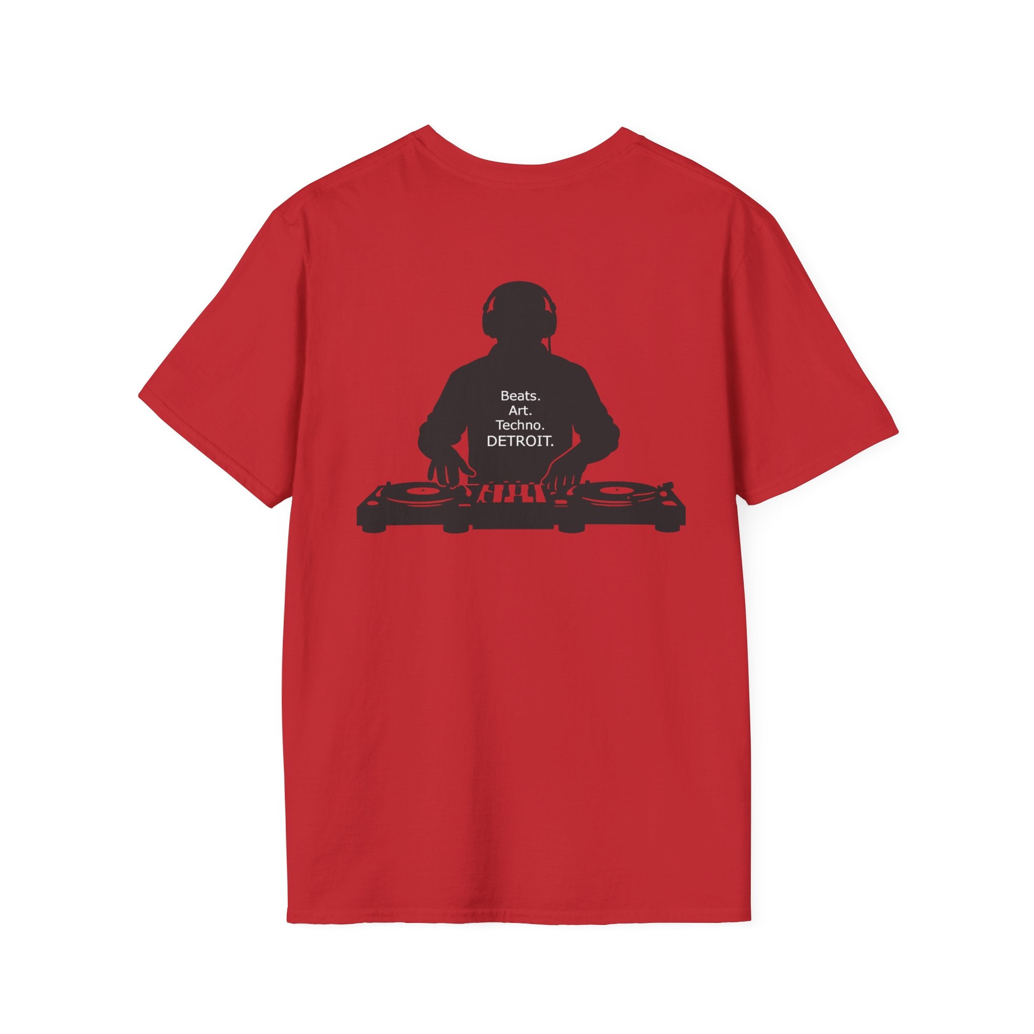 Beats. Art. Techno. Detroit Tee - Front and Back Print