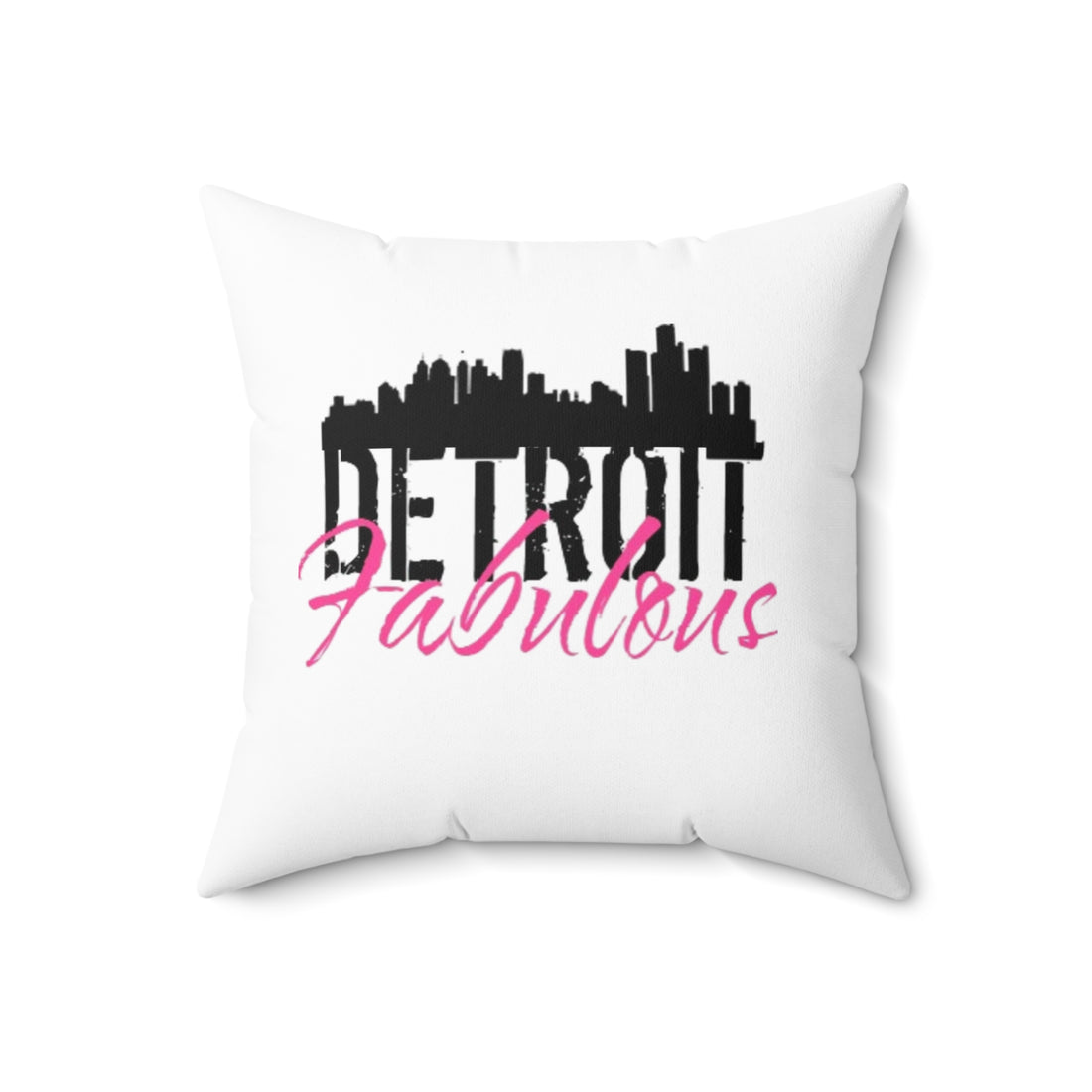 Detroit Fabulous Pillow