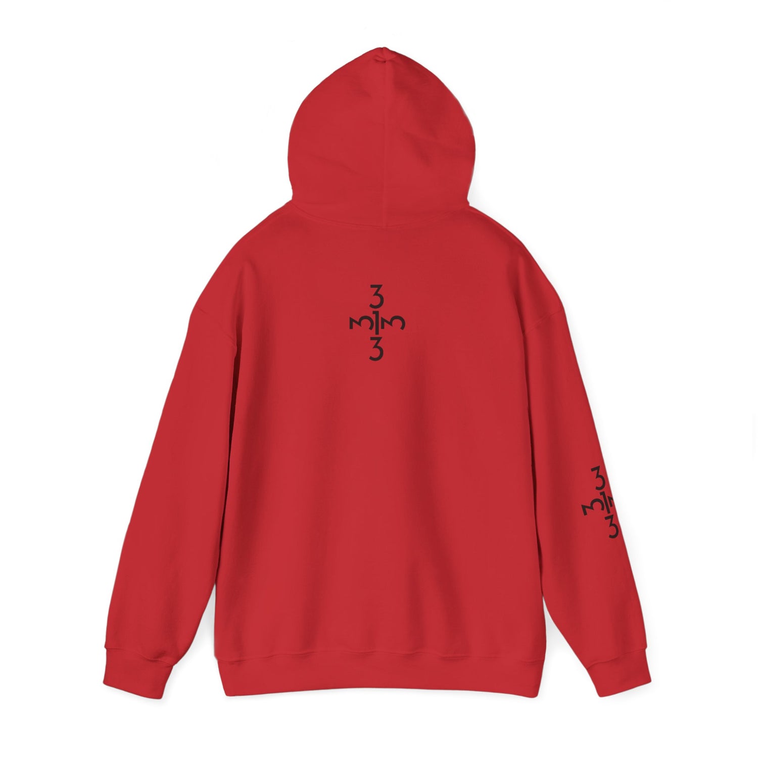 Twisted 313 Hoodie - Front, Back and Sleeve Print