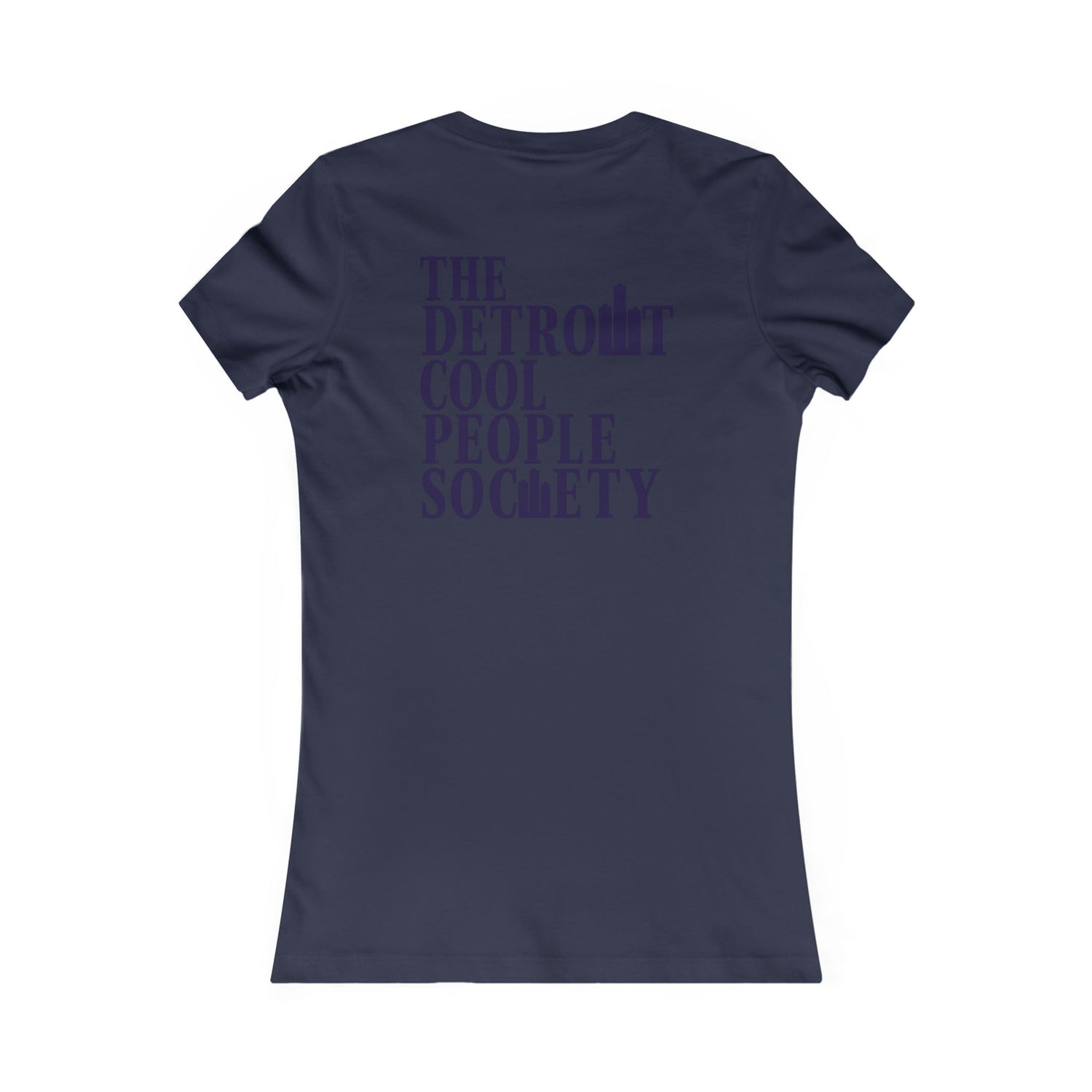 The Detroit Cool People Society Fitted Women&