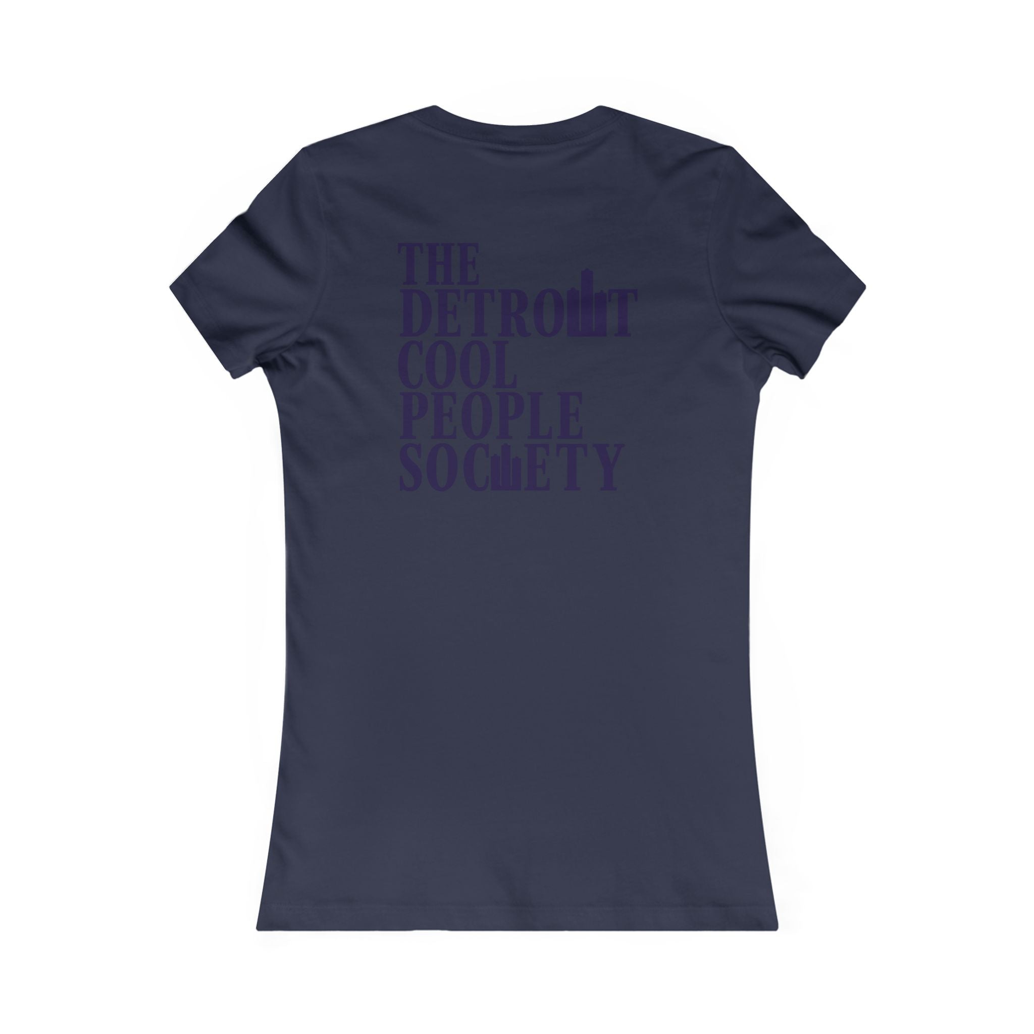The Detroit Cool People Society Fitted Women&