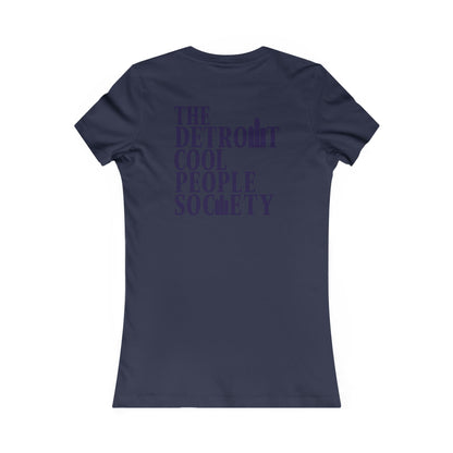 The Detroit Cool People Society Fitted Women&