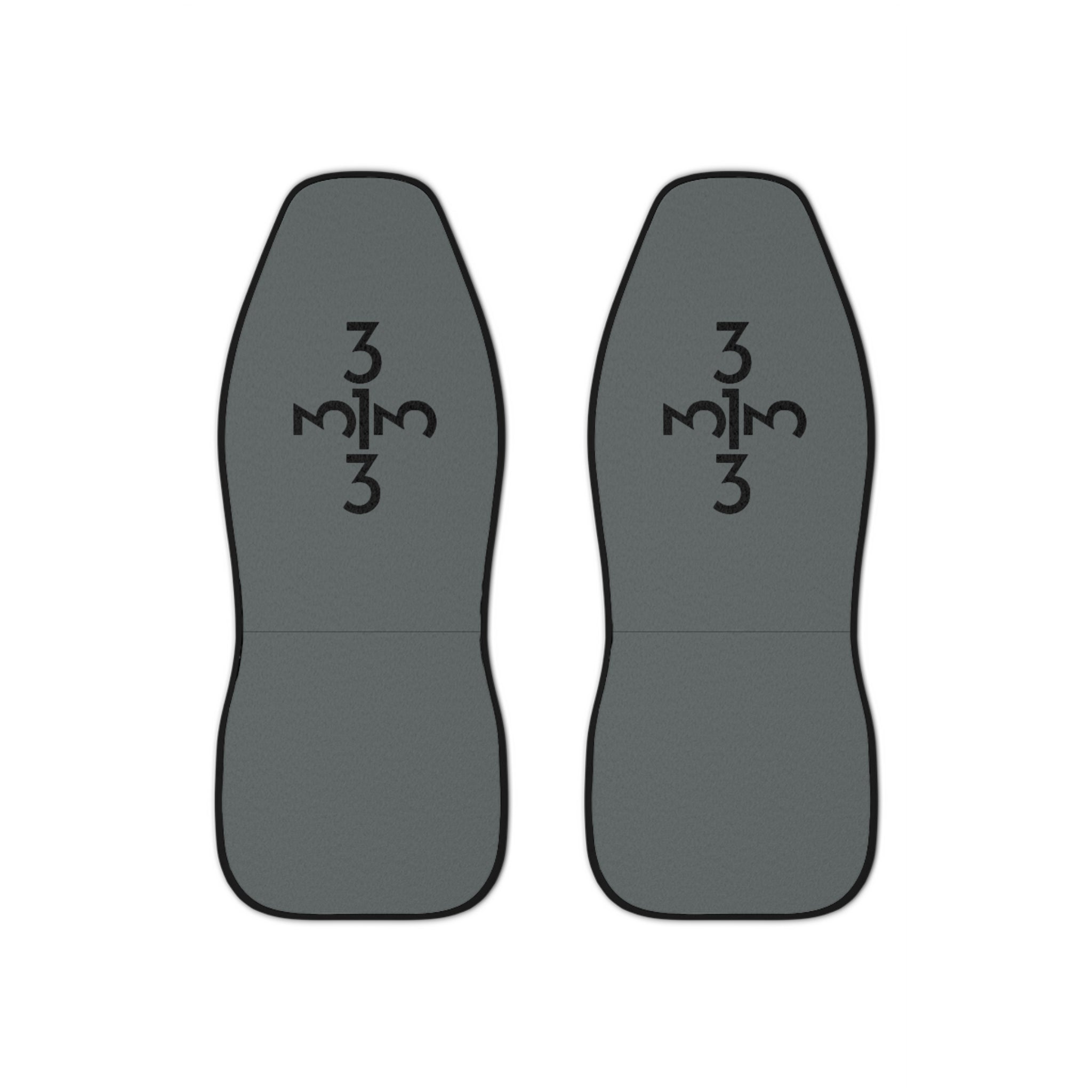 Twisted 313 Car Seat Covers - Gray - Tonyalicious Tees