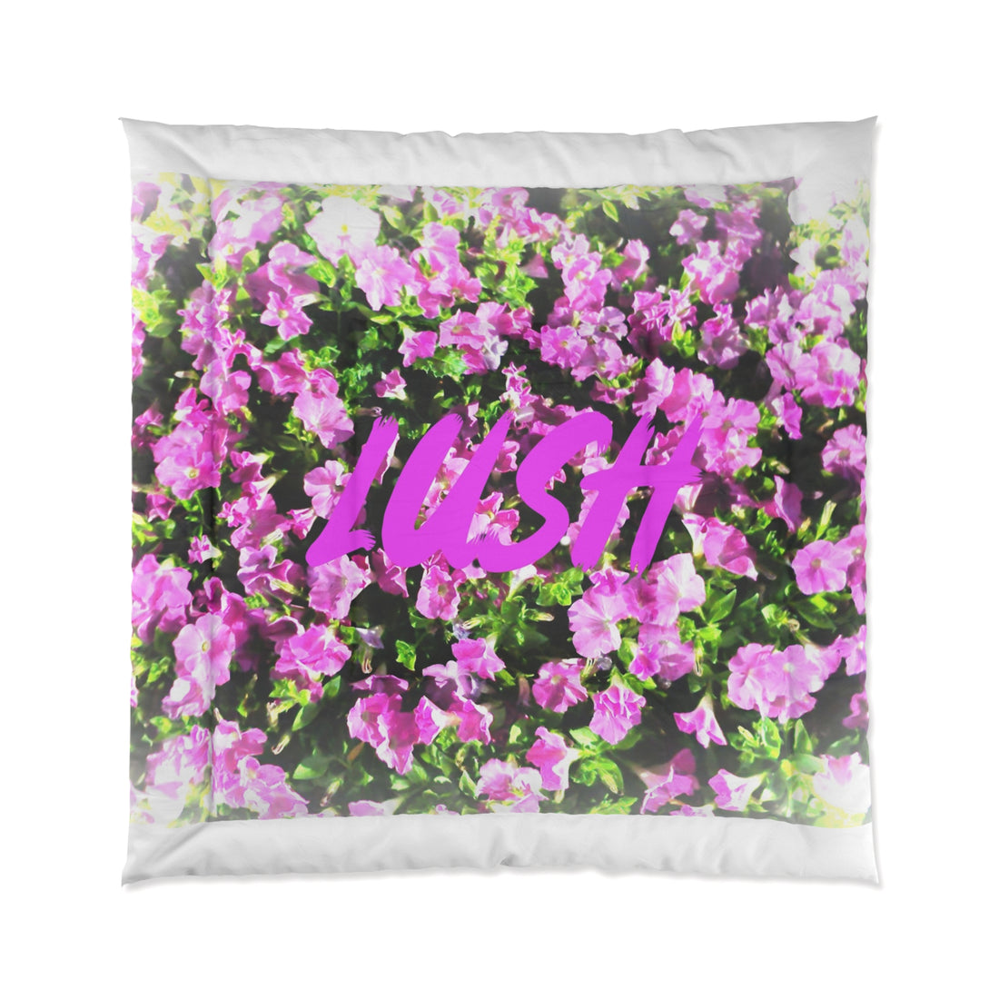 Lush Floral Comforter