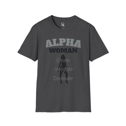 Alpha Woman Tee - Front and Back Print - Tonyalicious Tees