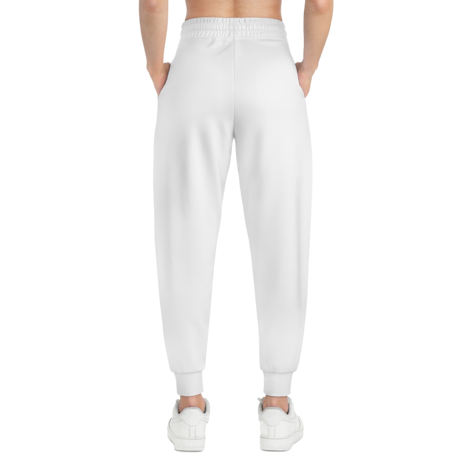 Detroit Fabulous White Athletic Joggers - Tonyalicious Tees