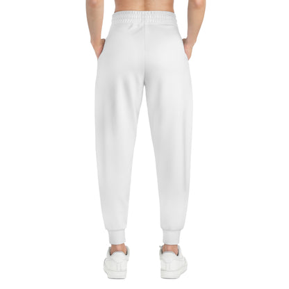 Detroit Fabulous White Athletic Joggers - Tonyalicious Tees
