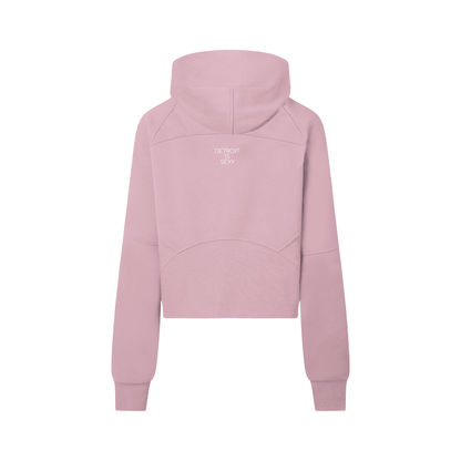 Cropped Half-Zip Hoodie - Tonyalicious Tees