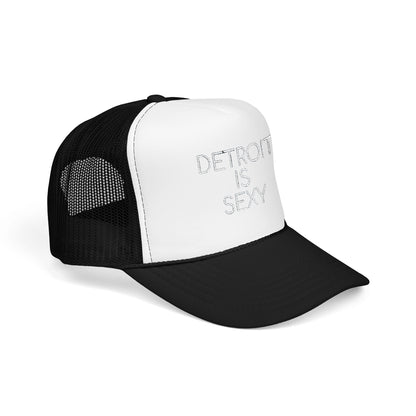 Detroit is Sexy Embroidered Trucker Hat - Tonyalicious Tees