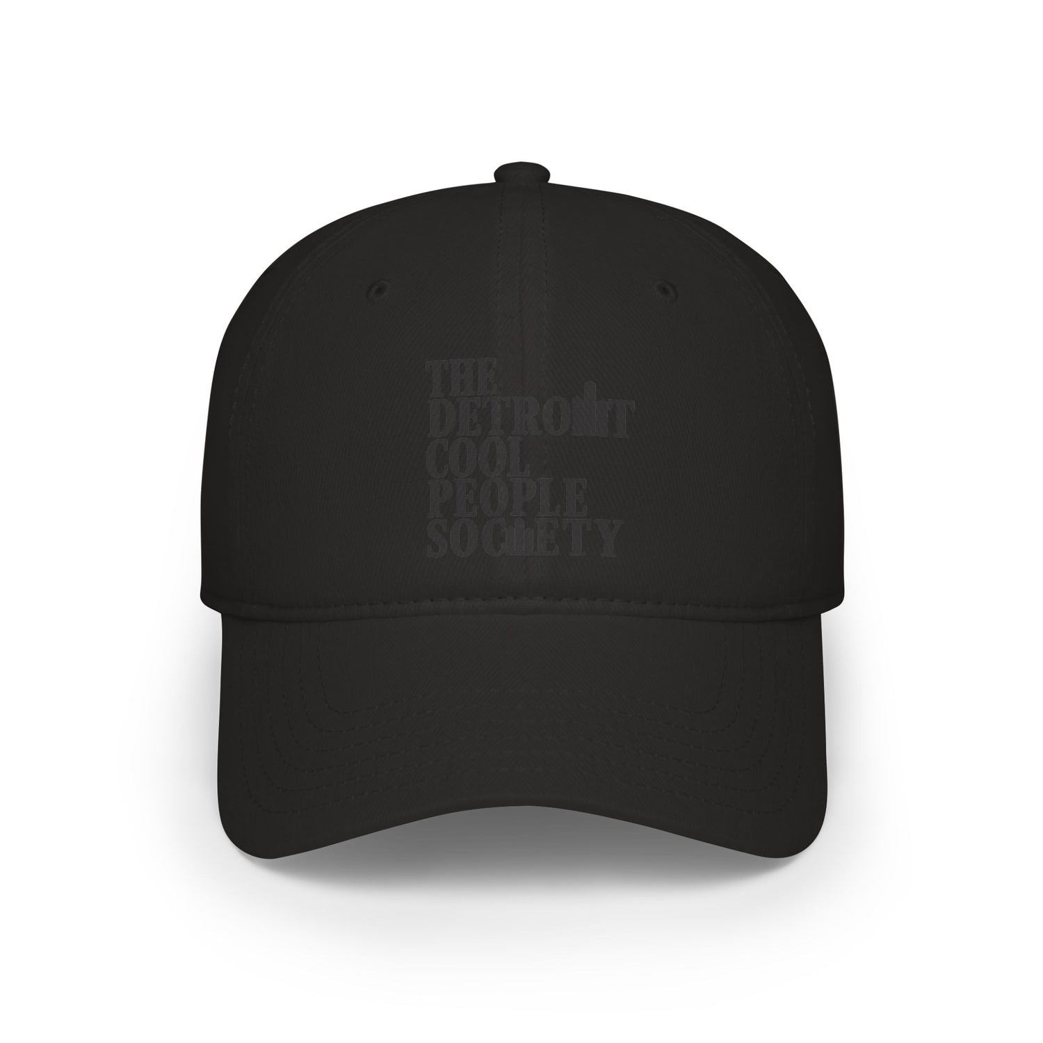 Detroit Cool People Society Baseball Cap - Tonyalicious Tees