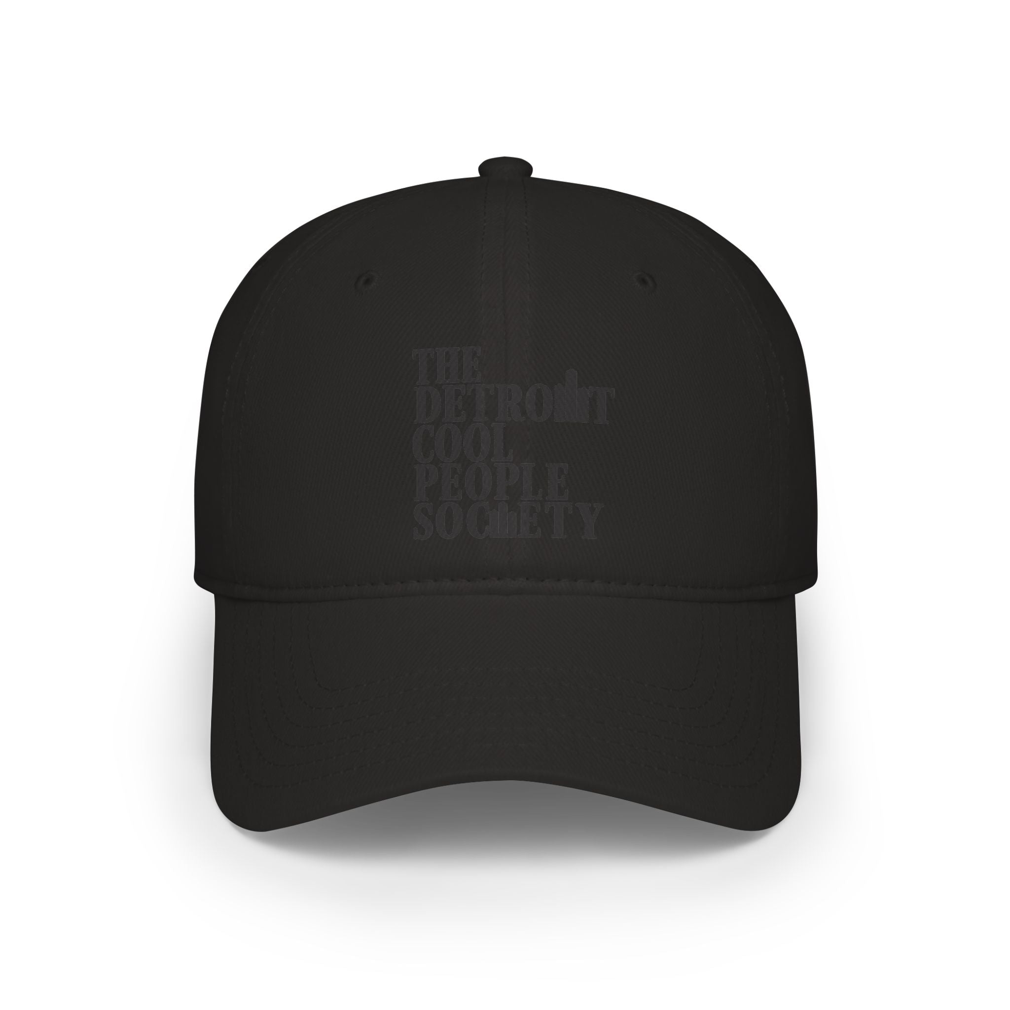 Detroit Cool People Society Baseball Cap - Tonyalicious Tees