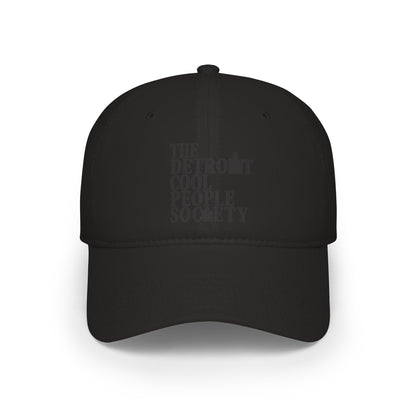 Detroit Cool People Society Baseball Cap - Tonyalicious Tees