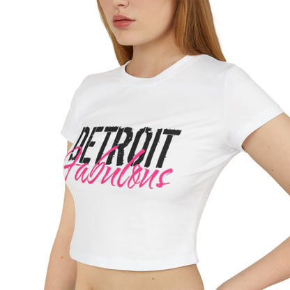 Detroit Fabulous Ladies Baby Tee - Tonyalicious Tees