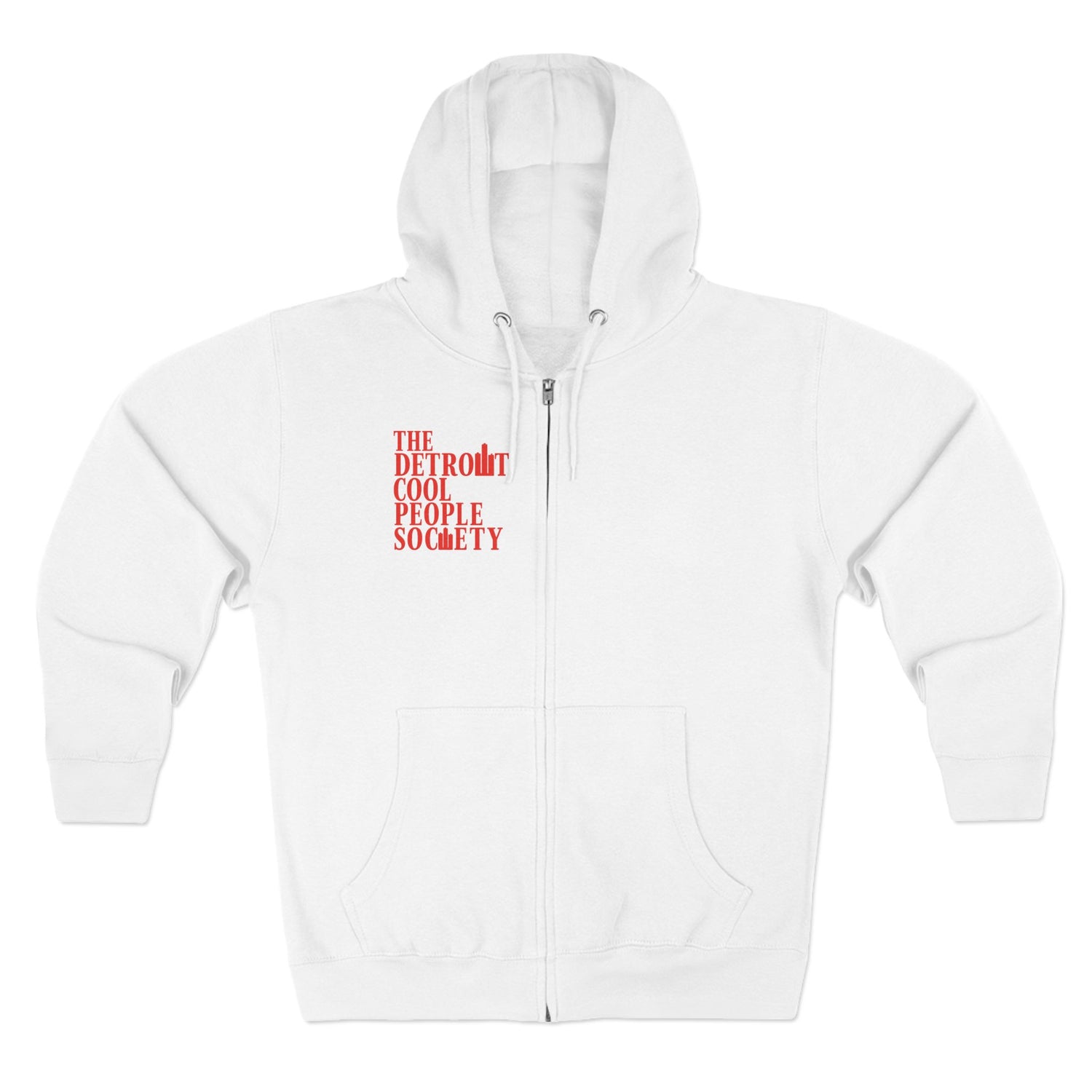 The Detroit Cool People Society Zip Hoodie