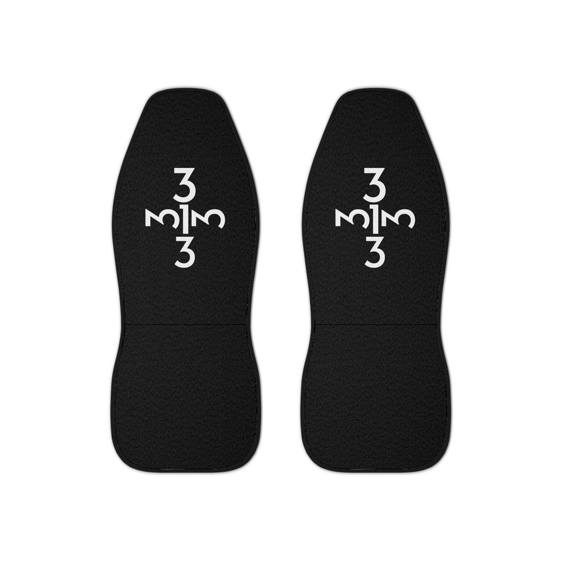 Twisted 313 Car Seat Covers - Black - Tonyalicious Tees