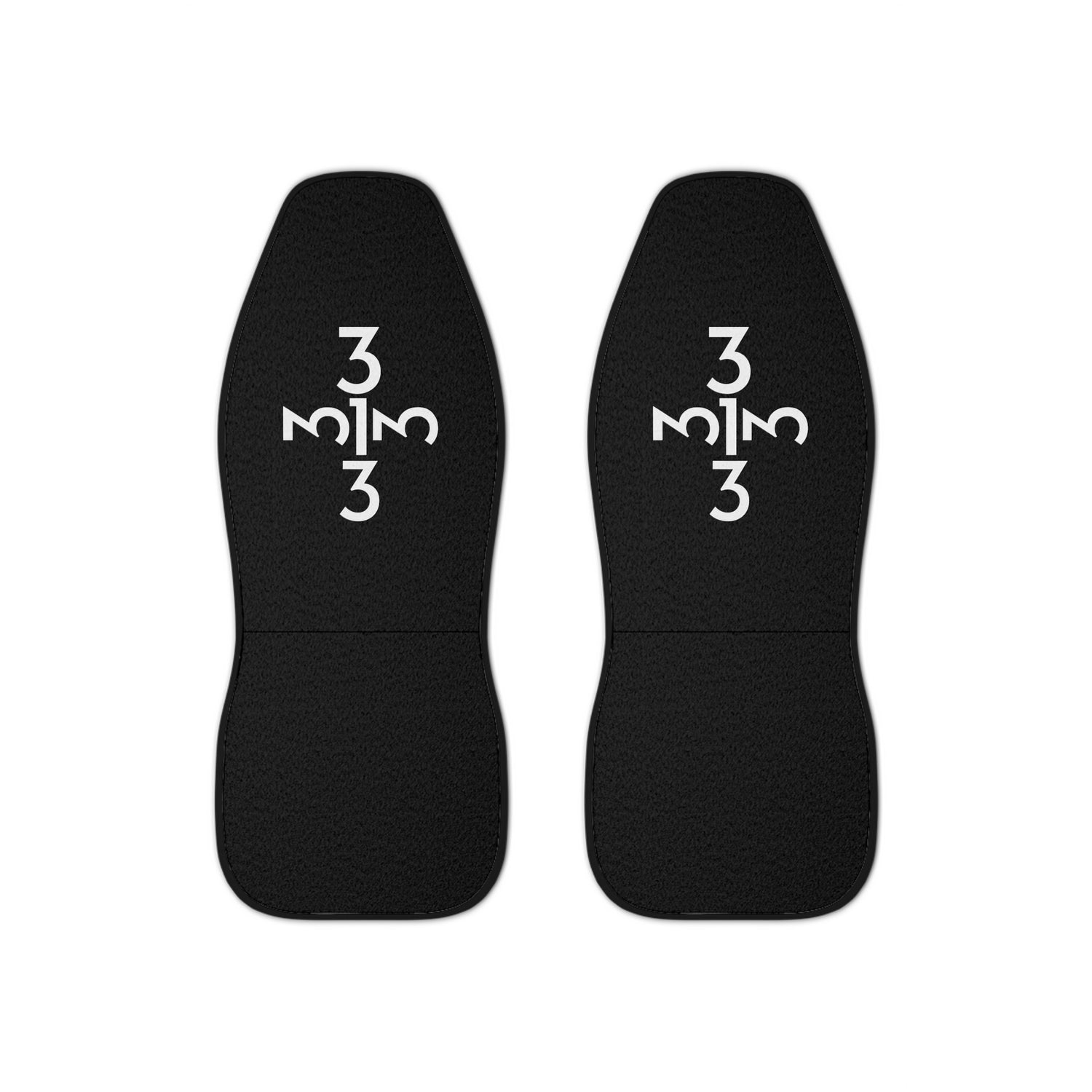 Twisted 313 Car Seat Covers - Black - Tonyalicious Tees