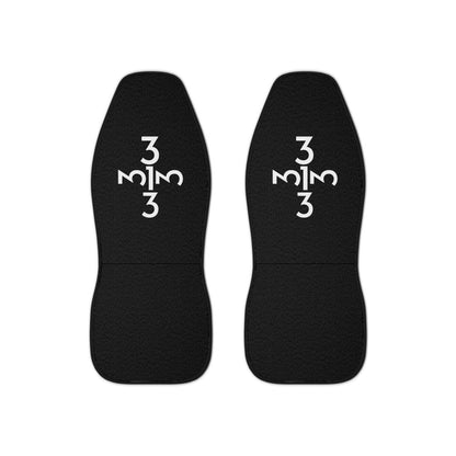 Twisted 313 Car Seat Covers - Black - Tonyalicious Tees