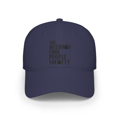 Detroit Cool People Society Baseball Cap - Tonyalicious Tees