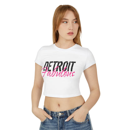 Detroit Fabulous Ladies Baby Tee - Tonyalicious Tees