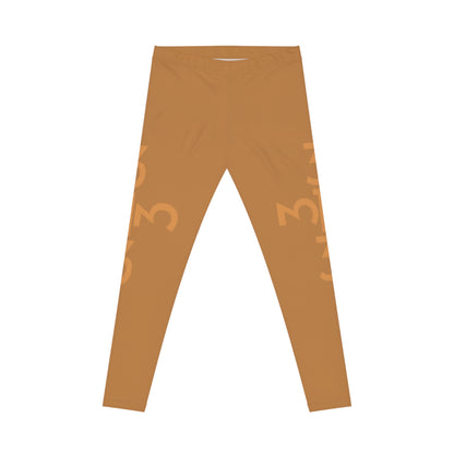Twisted 313 Bold Gold Leggings - Tonyalicious Tees