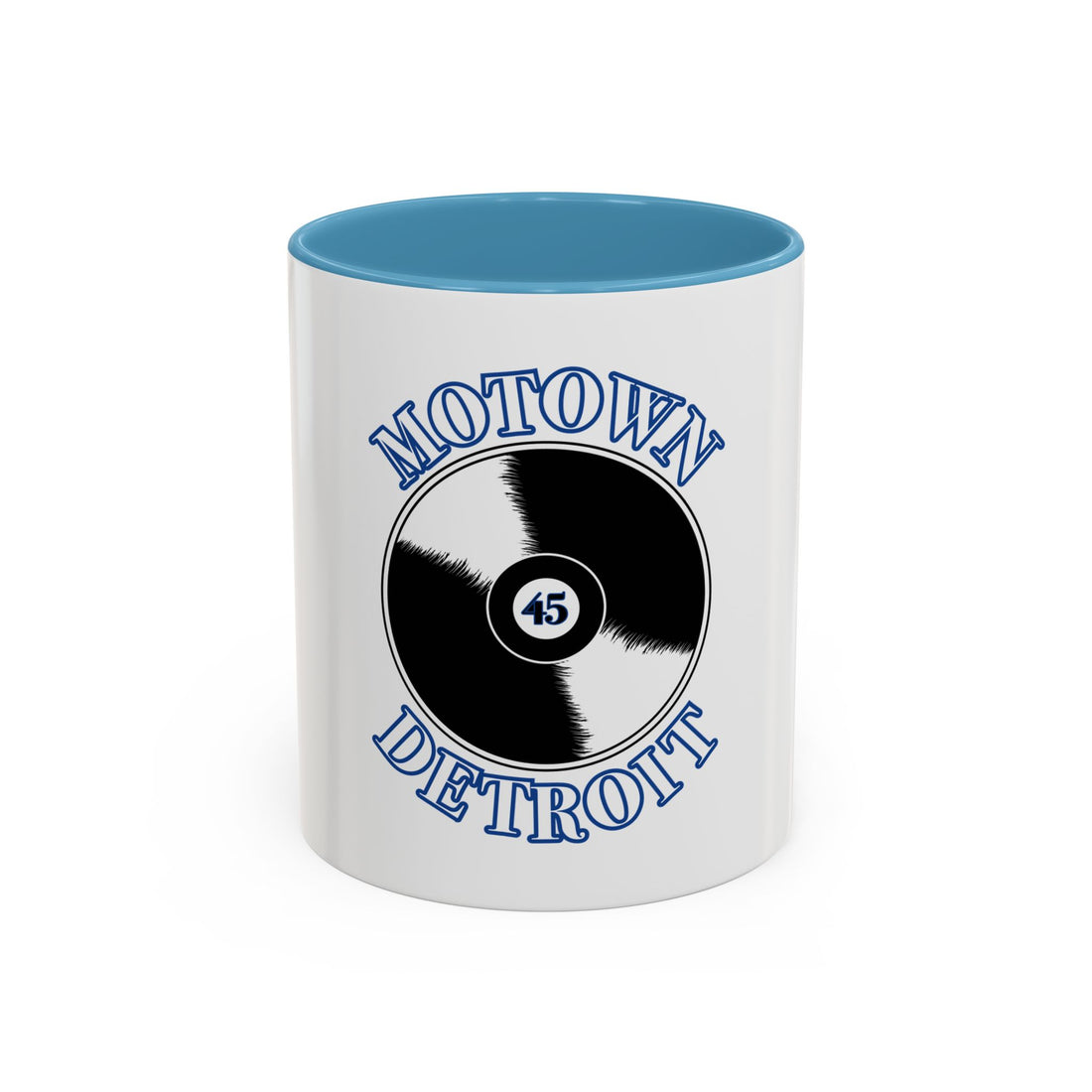 Motown Detroit Mug - Blue