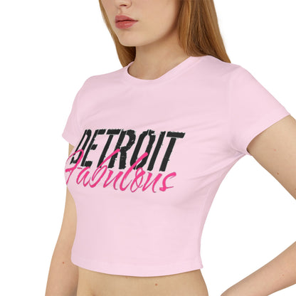 Detroit Fabulous Ladies Baby Tee - Tonyalicious Tees