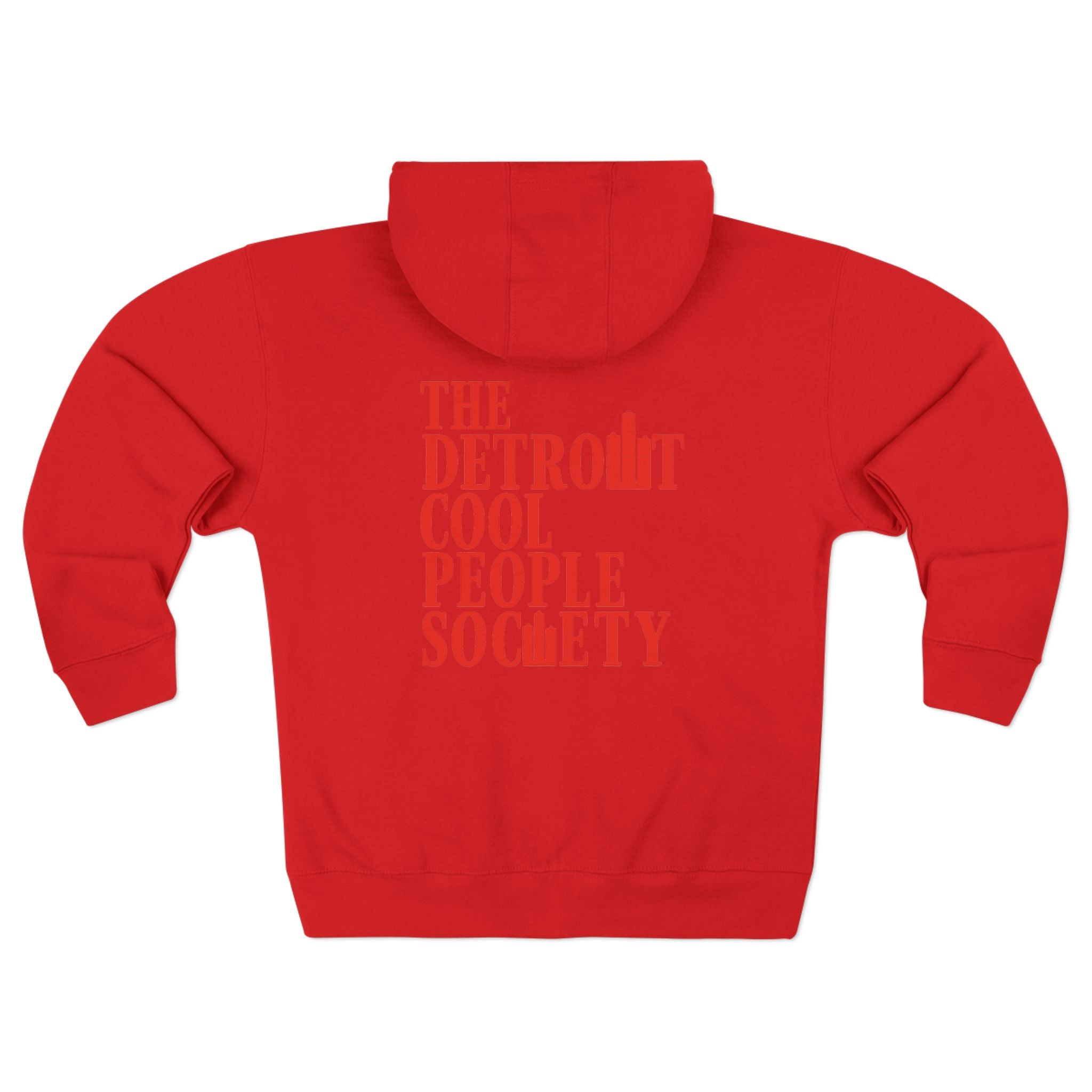 The Detroit Cool People Society Zip Hoodie