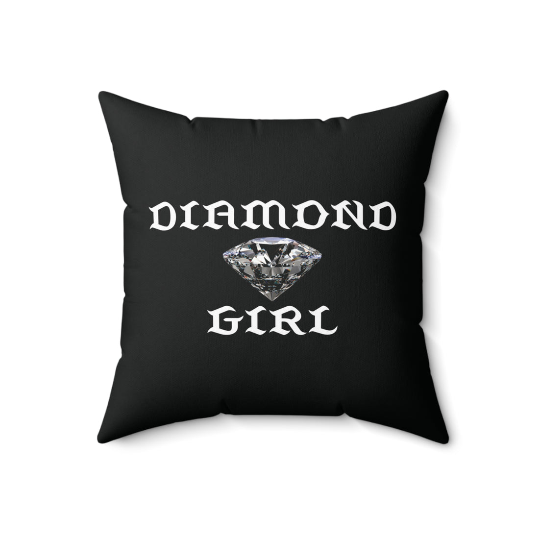 Diamond Girl Glam Pillow