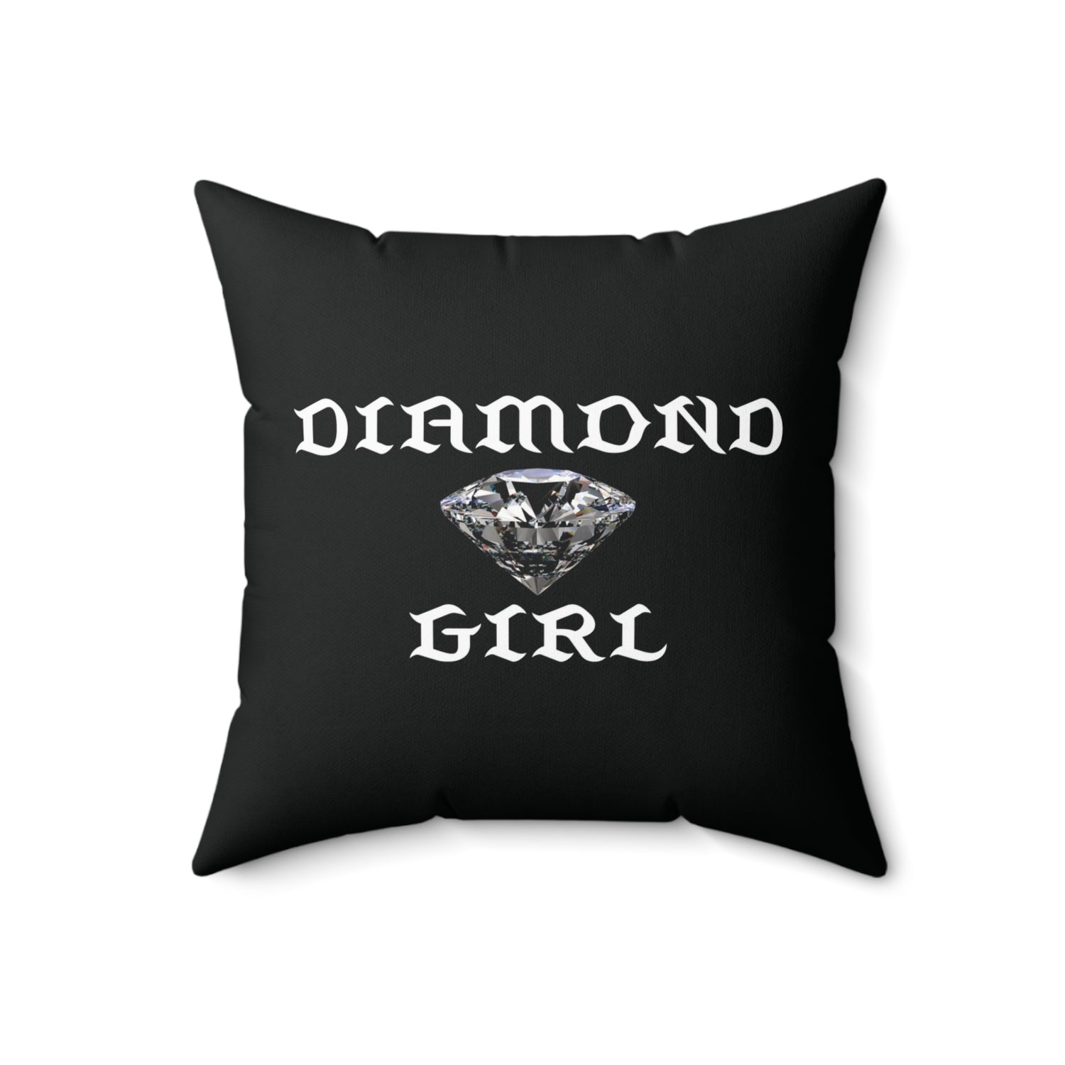 Diamond Girl Glam Pillow - Tonyalicious Tees