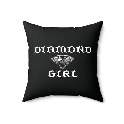 Diamond Girl Glam Pillow - Tonyalicious Tees