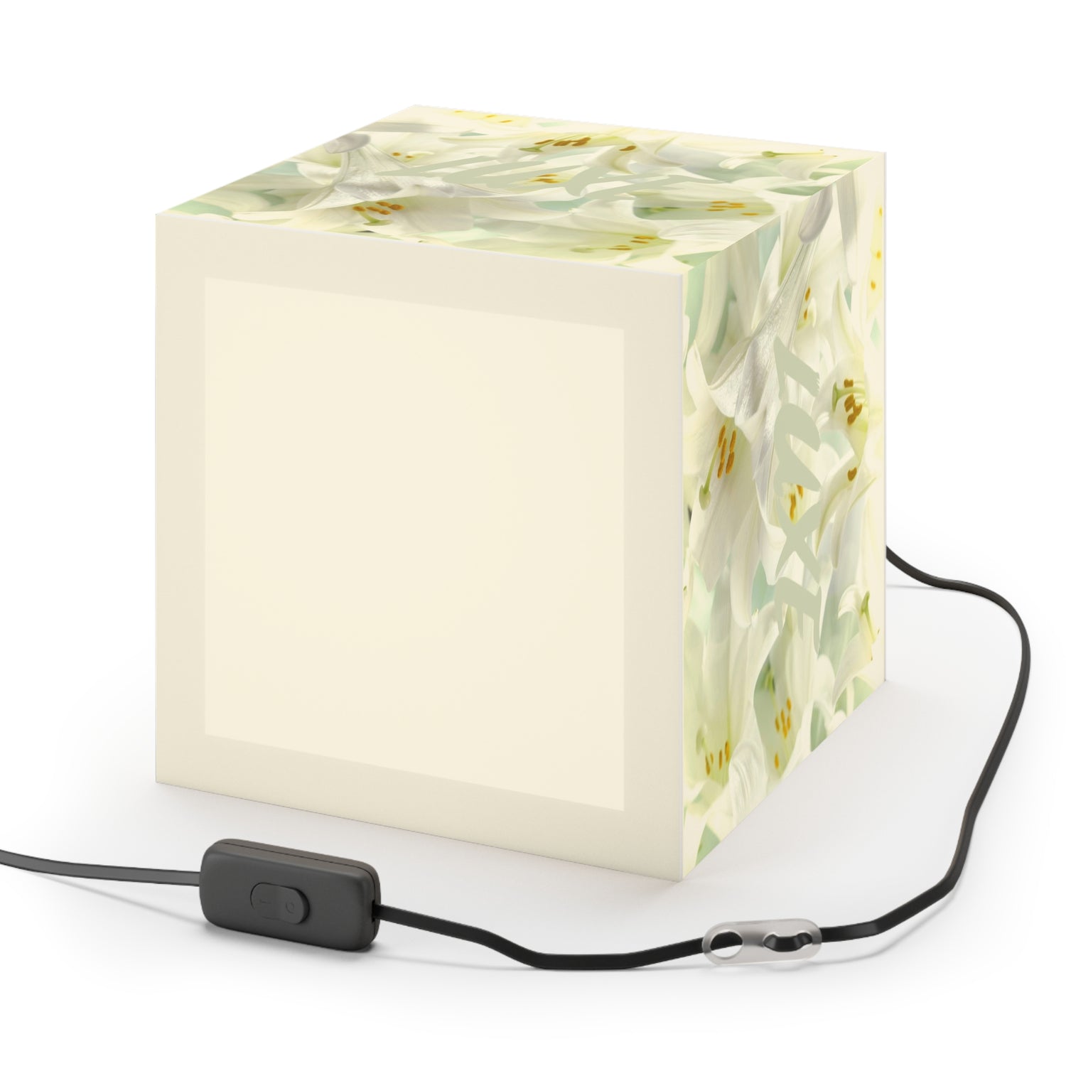 Luxe Lilies Cube Lamp - Tonyalicious Tees