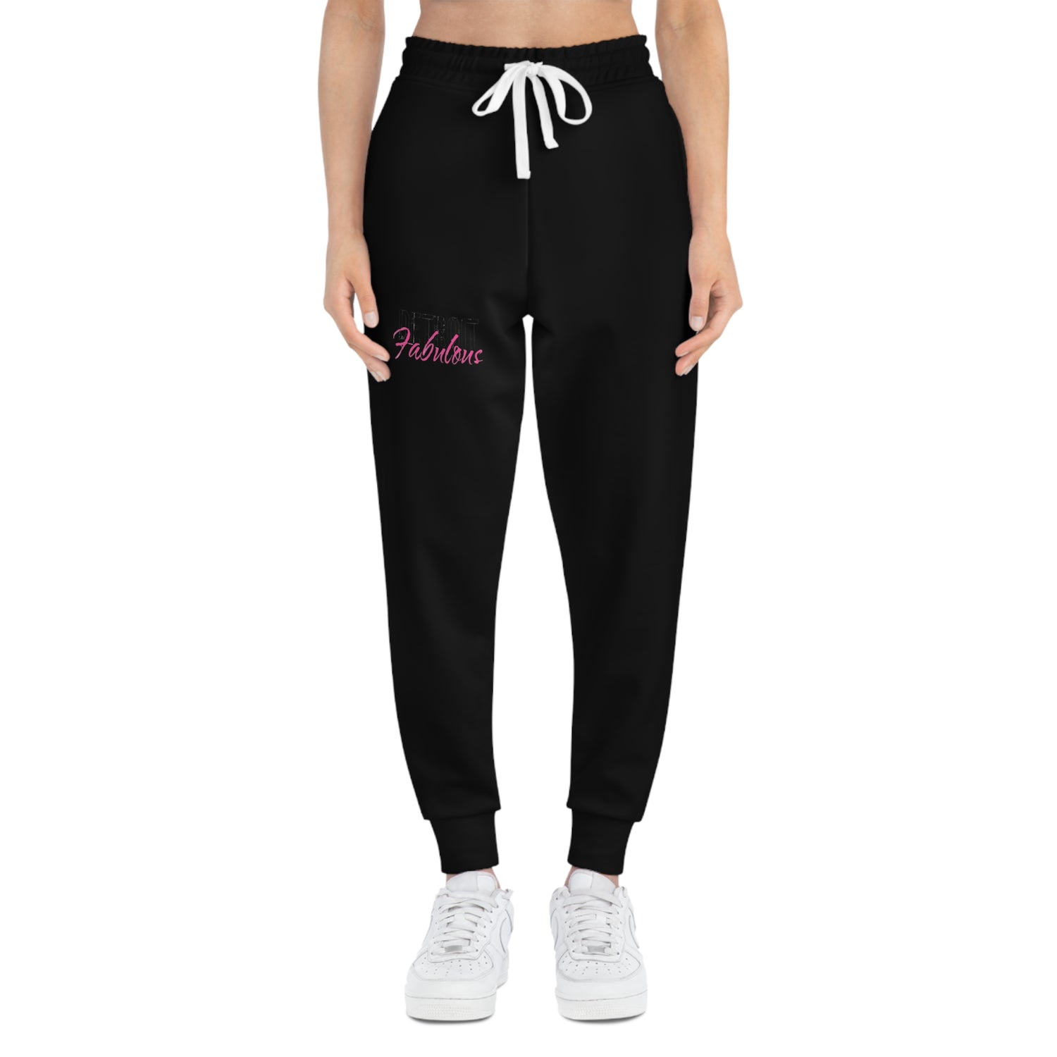 Detroit Fabulous Black Athletic Joggers - Tonyalicious Tees