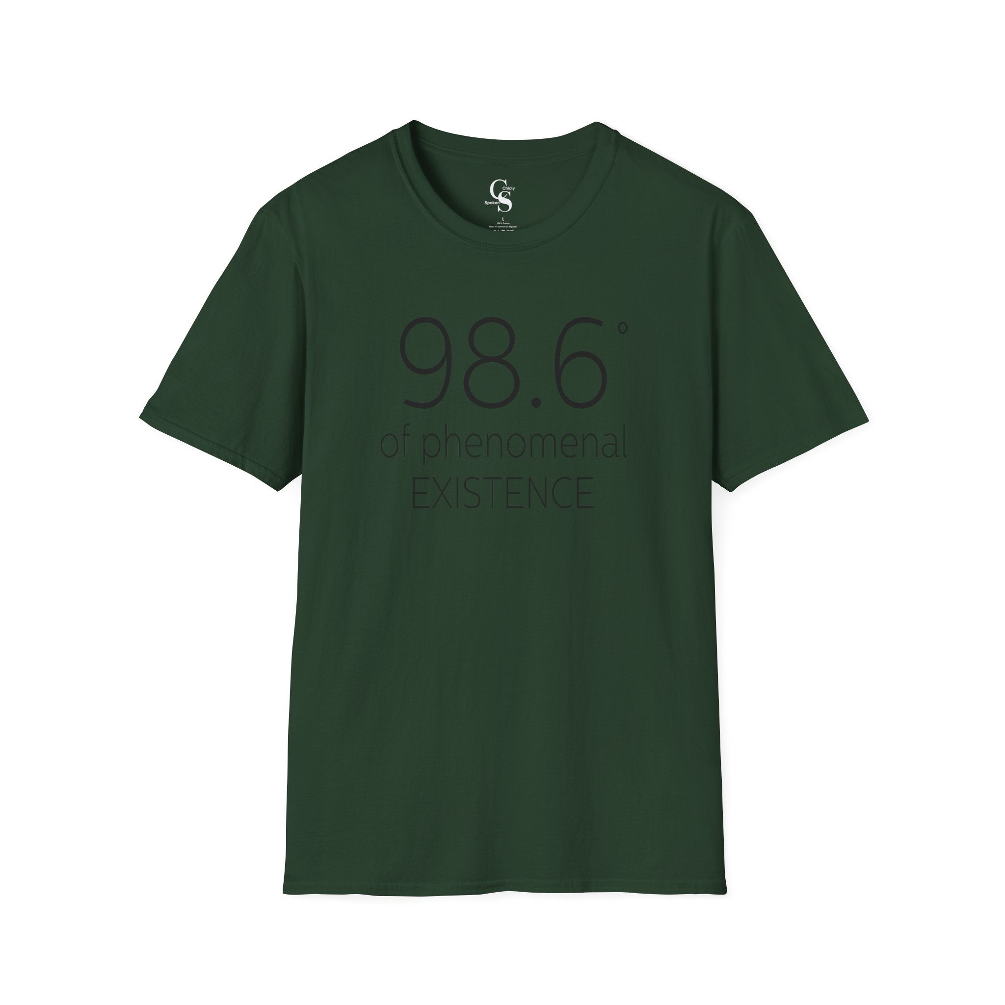 98.6 Degrees of Phenomenal Existence Tee - Tonyalicious Tees