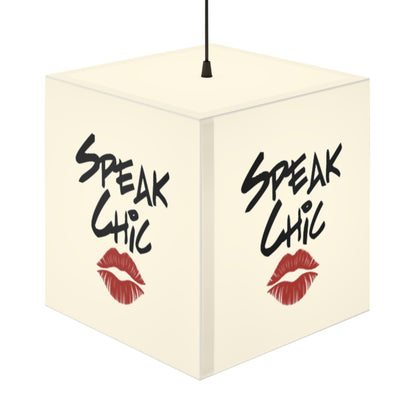 Speak Chic Cube Lamp - Tonyalicious Tees