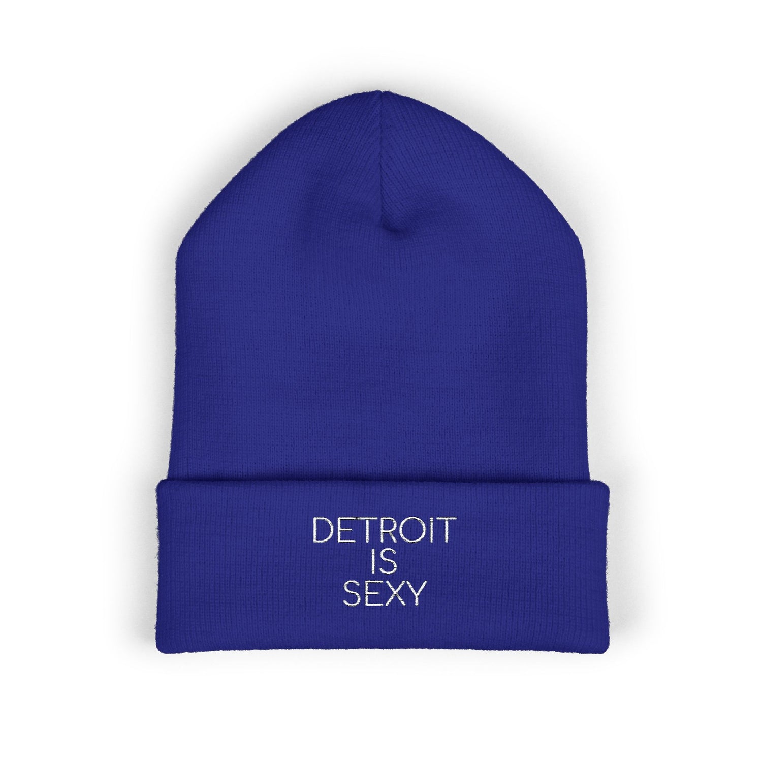 Detroit is Sexy Embroidered Beanie