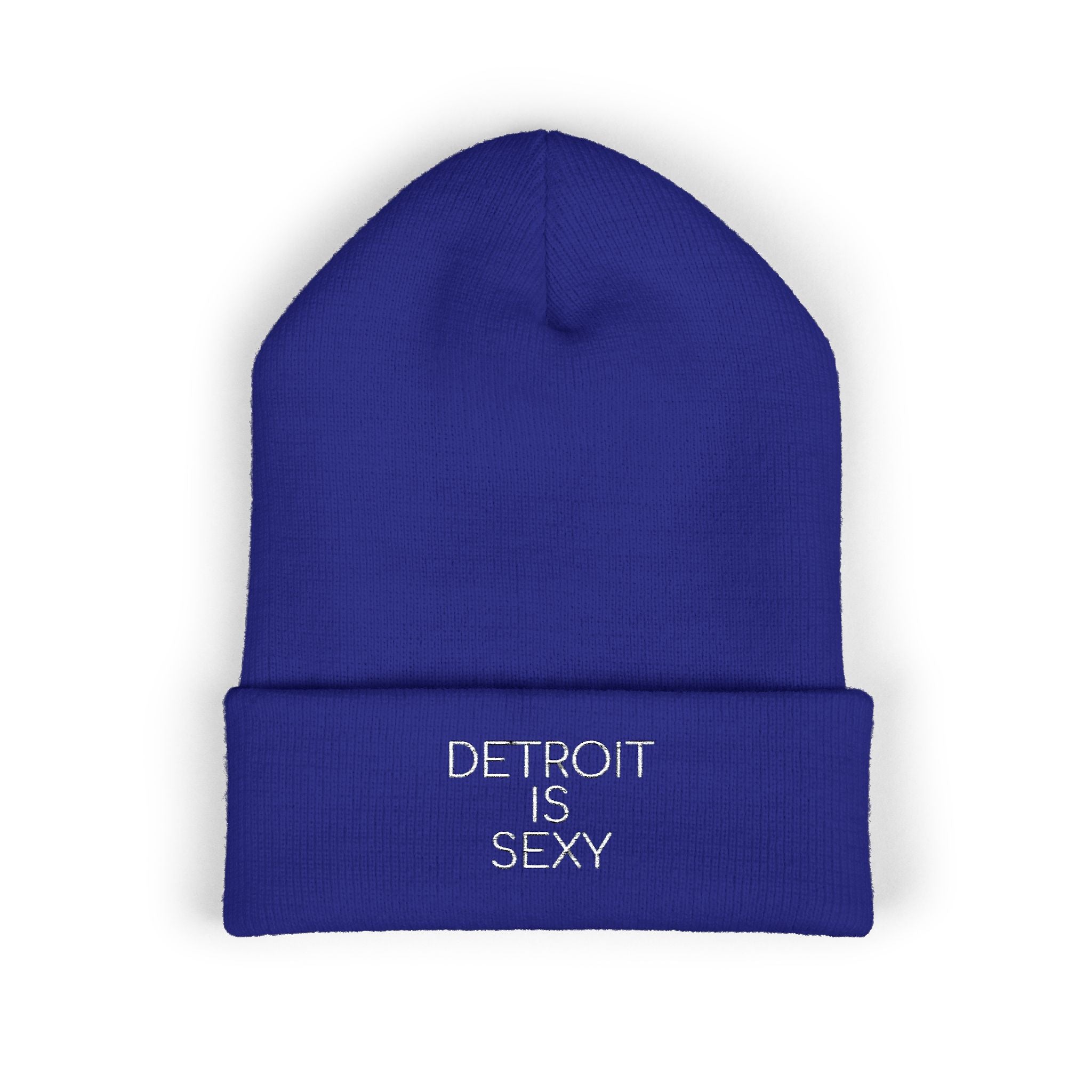 Detroit is Sexy Embroidered Beanie