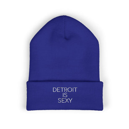 Detroit is Sexy Embroidered Beanie