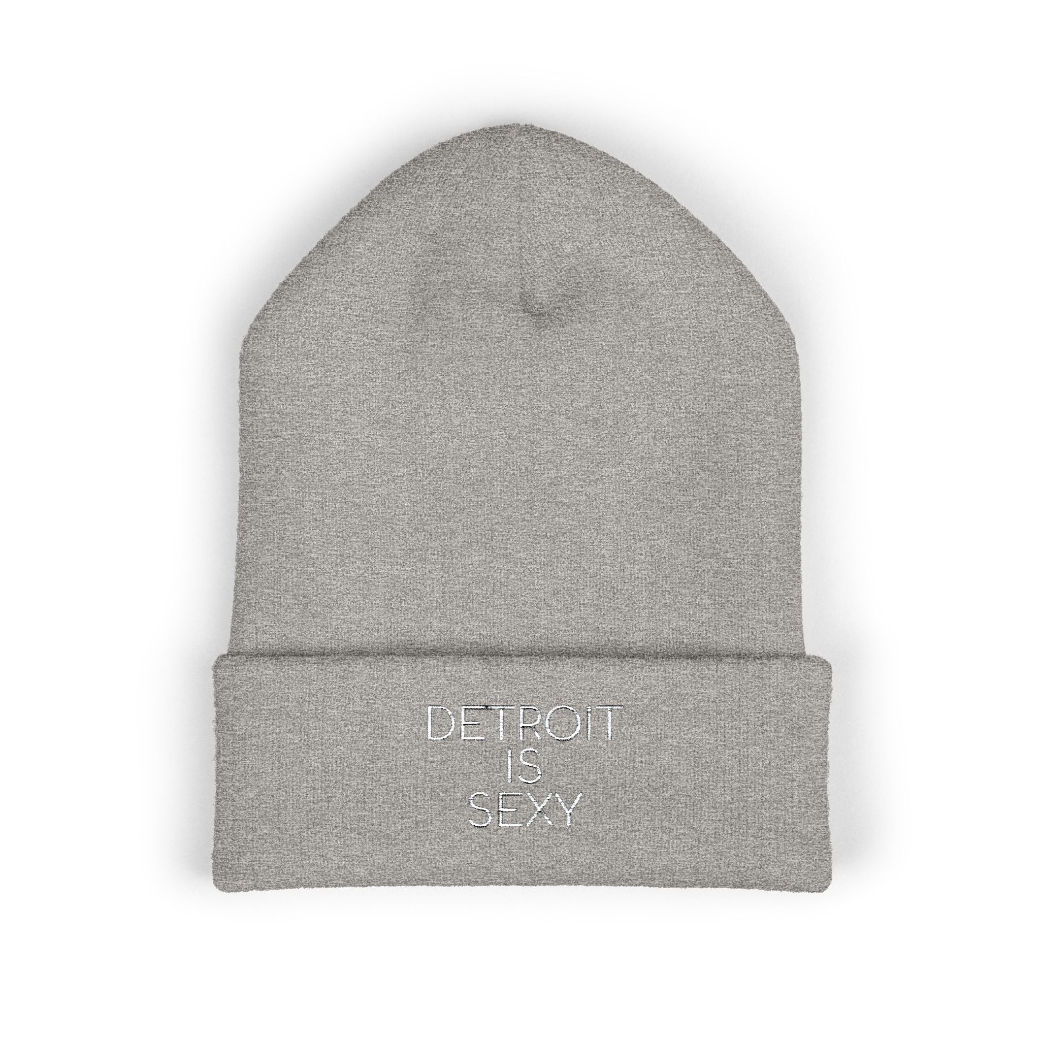 Detroit is Sexy Embroidered Beanie