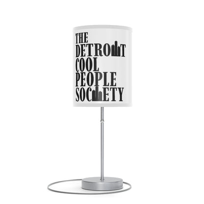 The Detroit Cool People Society Table Lamp