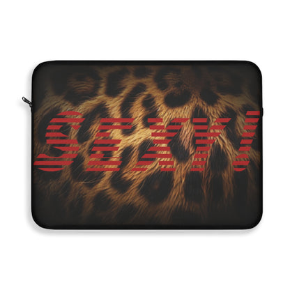 Sexy Leopard Print Laptop Sleeve