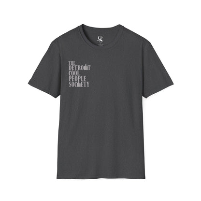 Detroit Cool People Society Tee - Front and Back Print Alternate Colors
